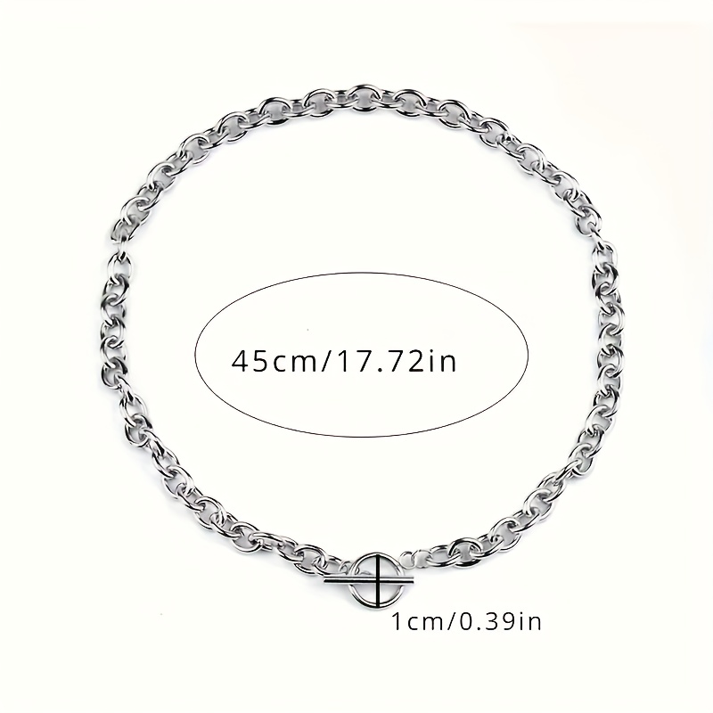 Buckle Necklace with Versatile Style